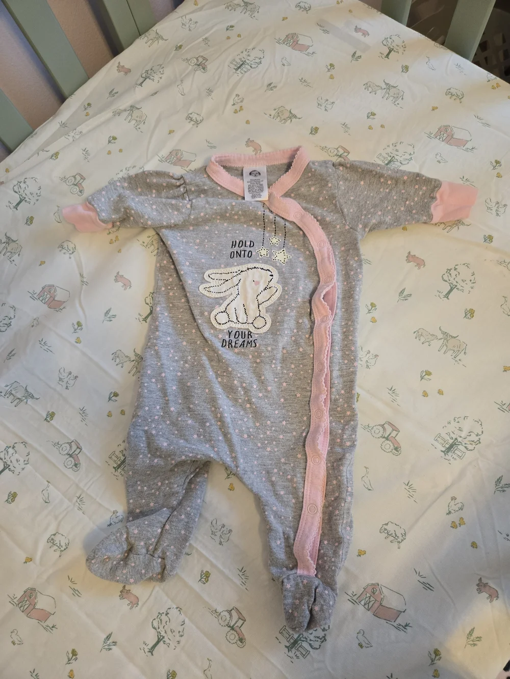 Gerber Size Newborn Bunny Sleeper